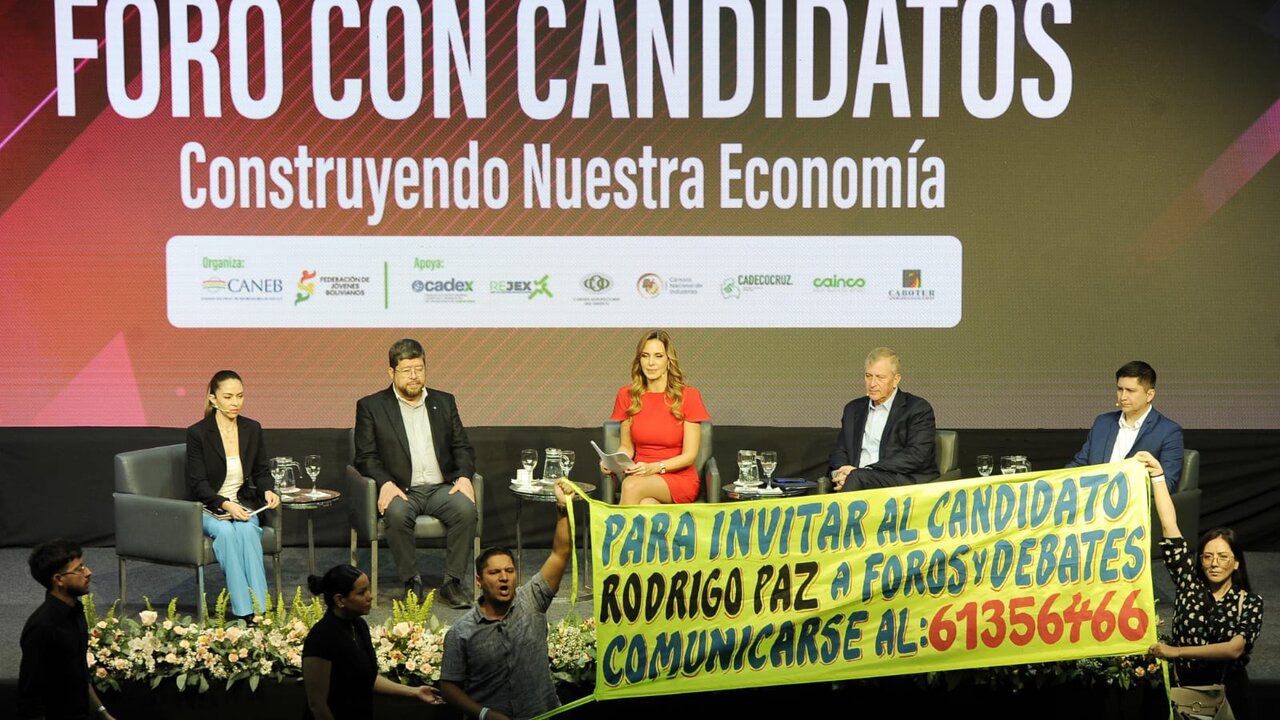 us adherentes pedían públicamente que lo convocaran a los foros políticos (Fuente: El Deber)