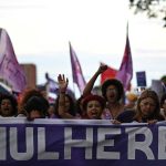 Marcha contra feminicidios en Brasil / EFE