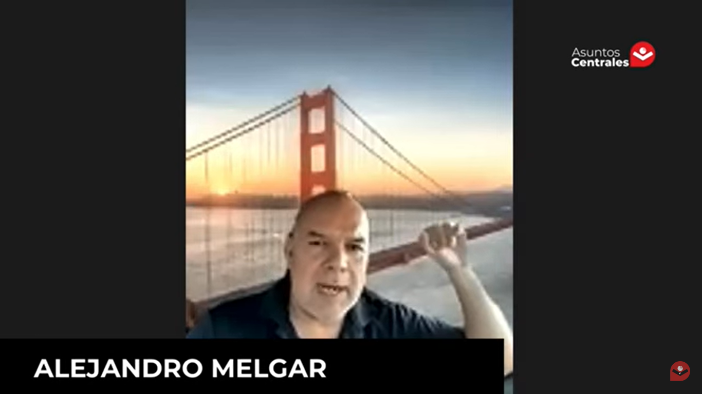 Alejandro Melgar está dispuesto a regresar a Bolivia cuando se recupere el Estado de Derecho