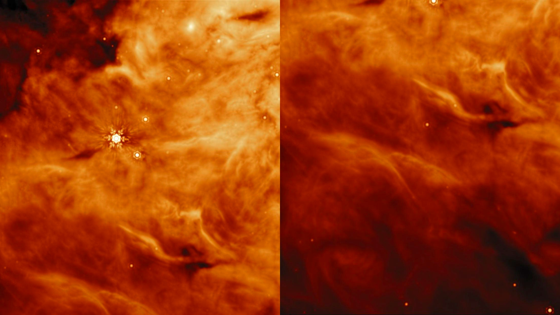 Descubren moléculas clave para la creación de vida en protoestrellas