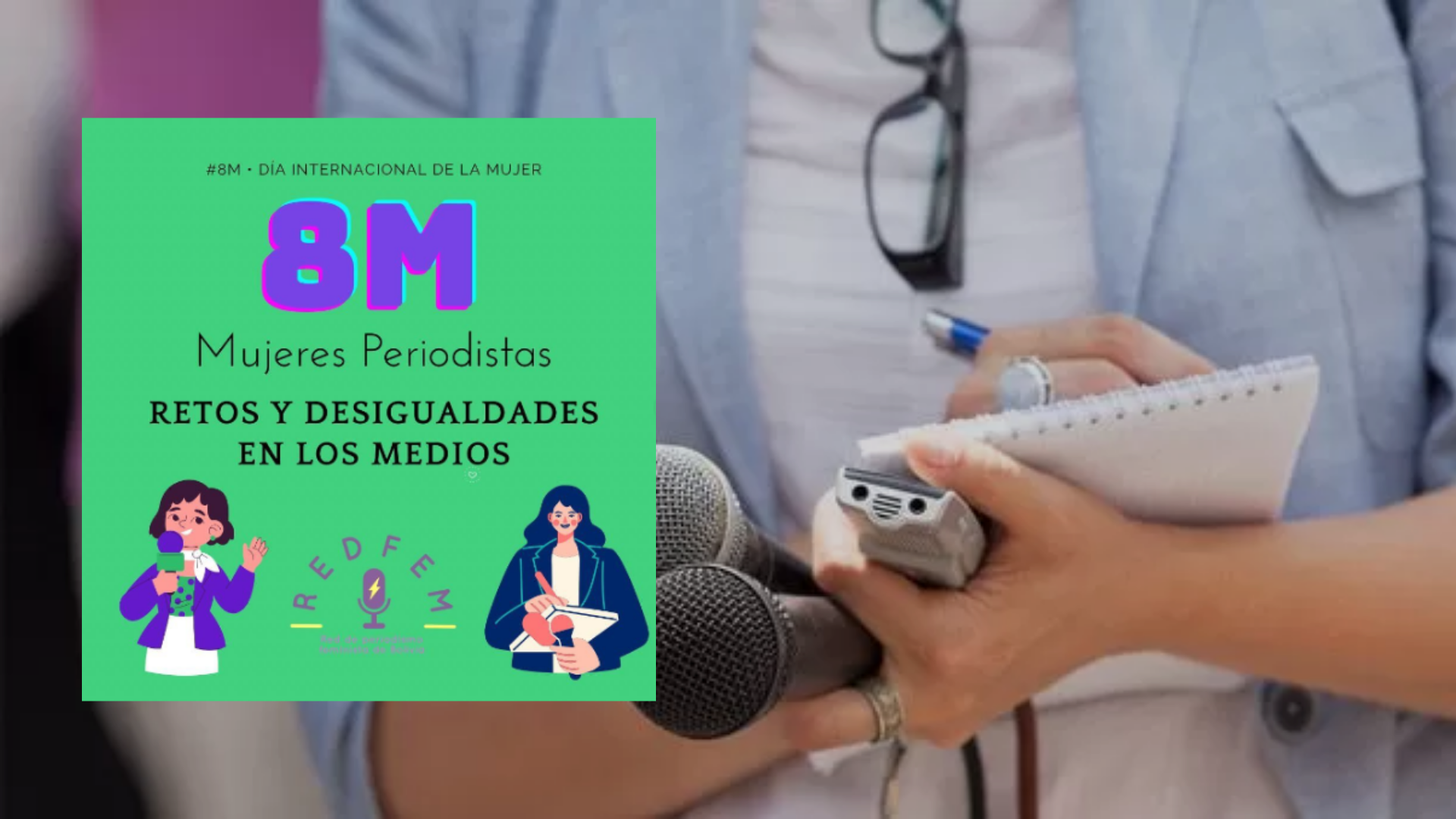 Retos y desigualdades de las mujeres periodistas en los medios