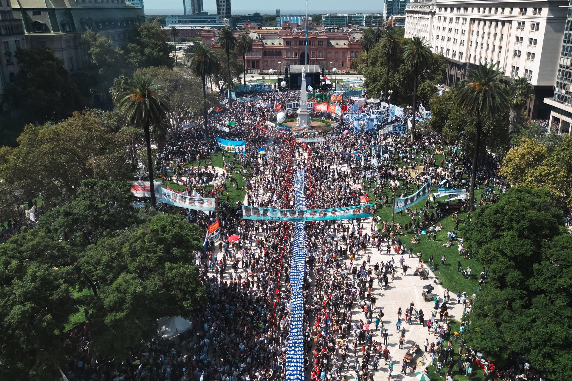 La memoria está presente en las calles de Argentina