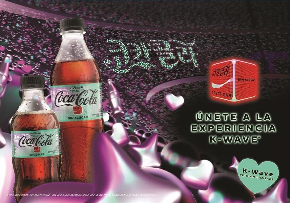 La nueva Coca-Cola® Creations celebra el fandom del K-Pop da vida al mundo de K-Wave con experiencias únicas y un nuevo sabor en edición limitada