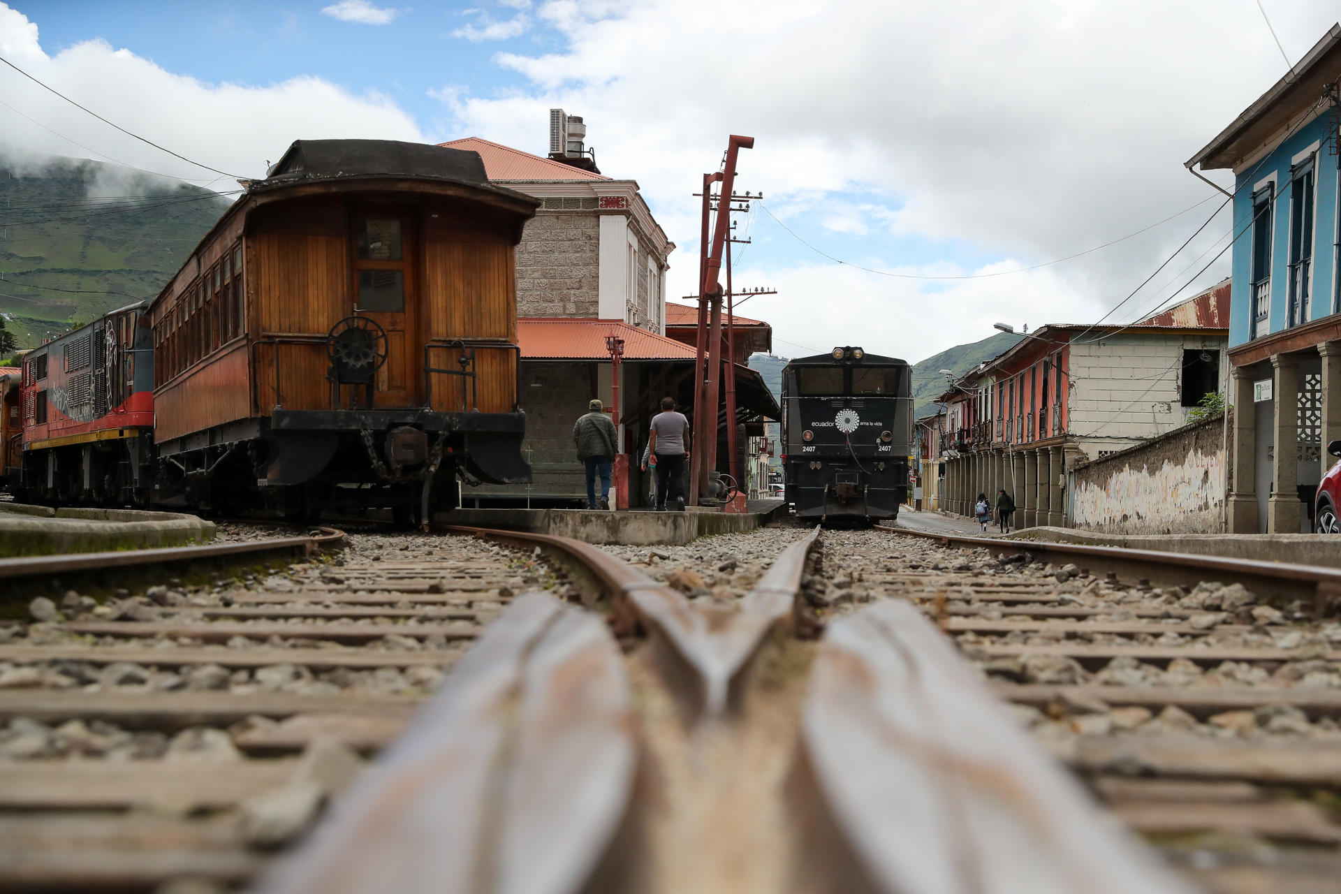 “El tren más difícil del mundo” busca restablecer en Ecuador su ruta a la Nariz del Diablo