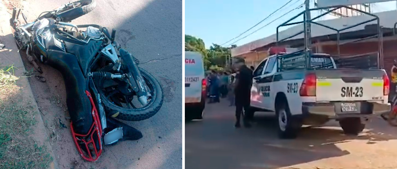 Suben a dos los muertos por un choque entre un camión cisterna y una moto en la Cumavi