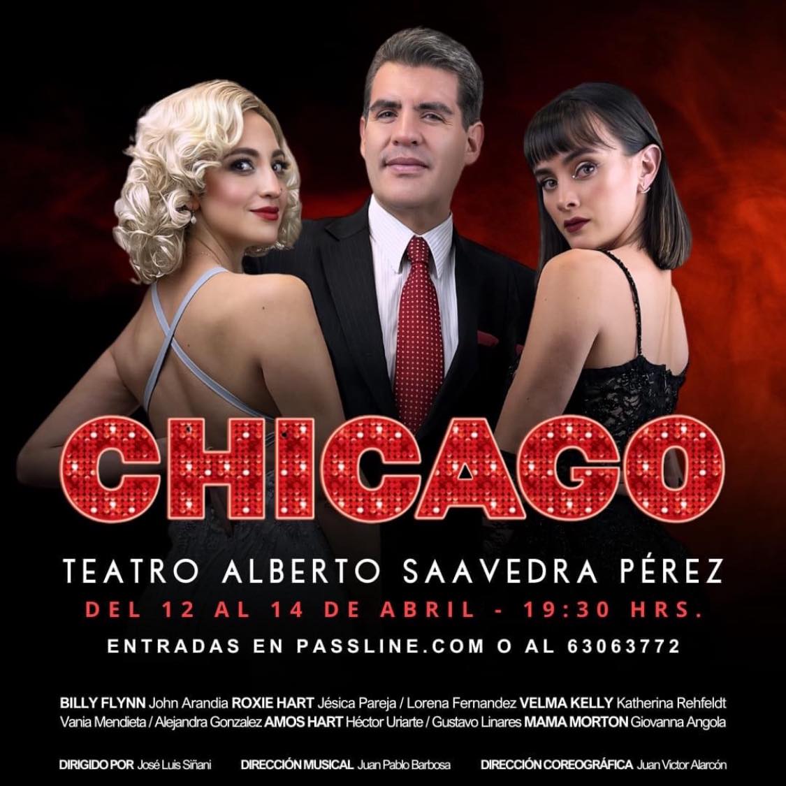 John Arandia sube a las tablas con el musical “Chicago”