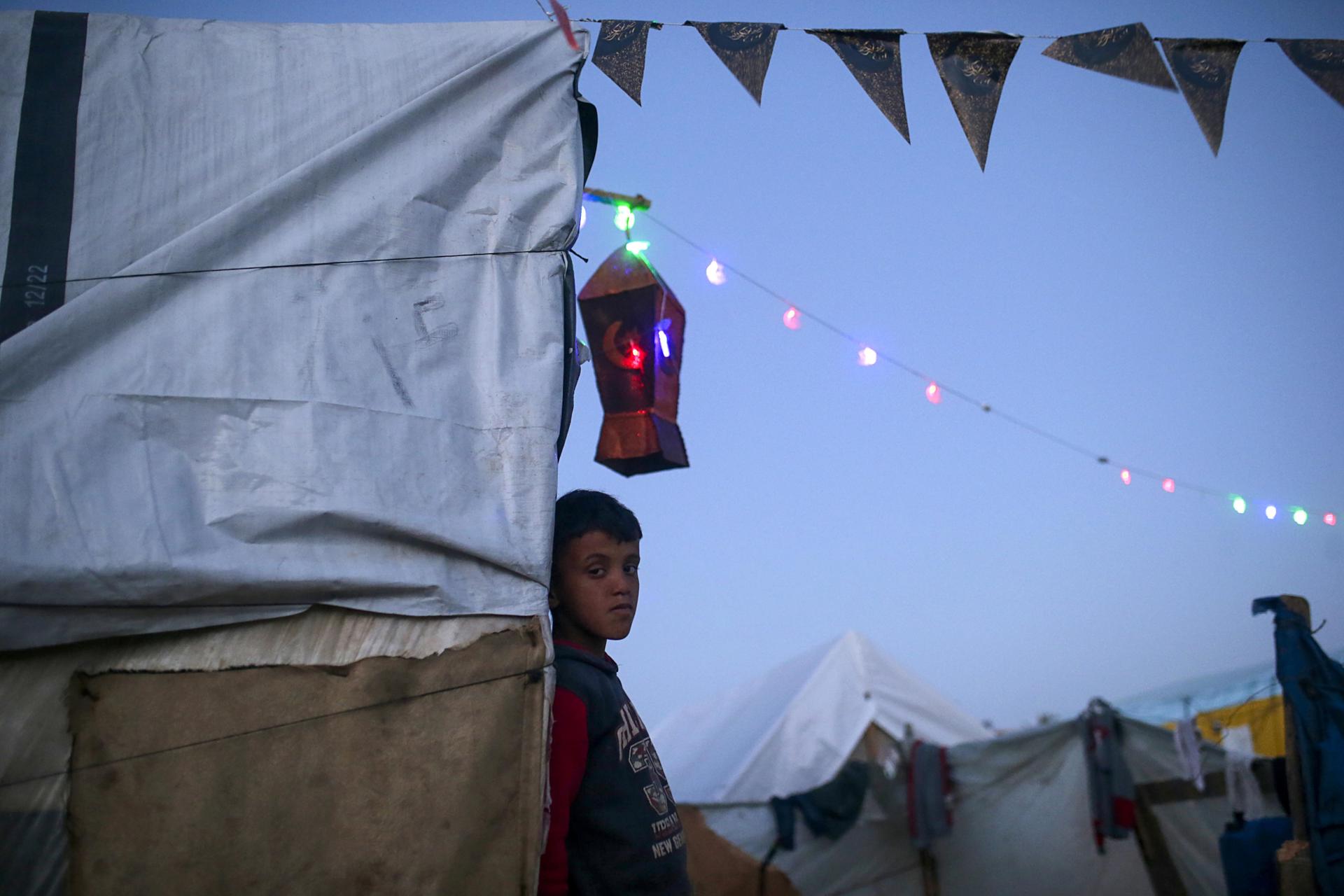 Palestinos celebran el Ramadán más triste de su historia