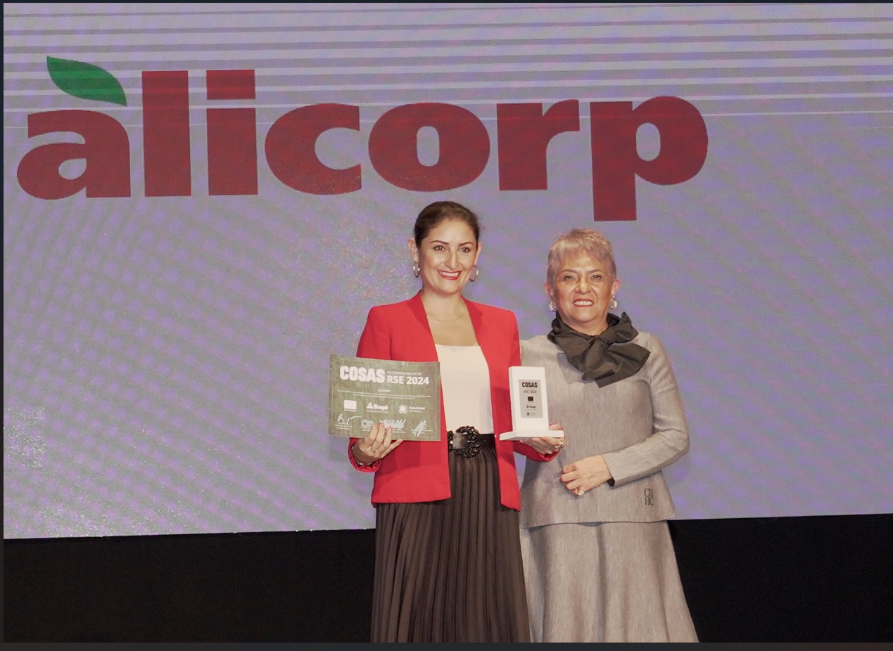 Alicorp recibe por cuarto año consecutivo el premio COSAS a la Responsabilidad Social