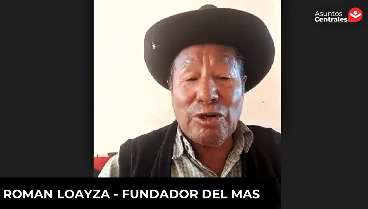 Román Loayza desafía a Evo Morales a un debate sobre el futuro del MAS