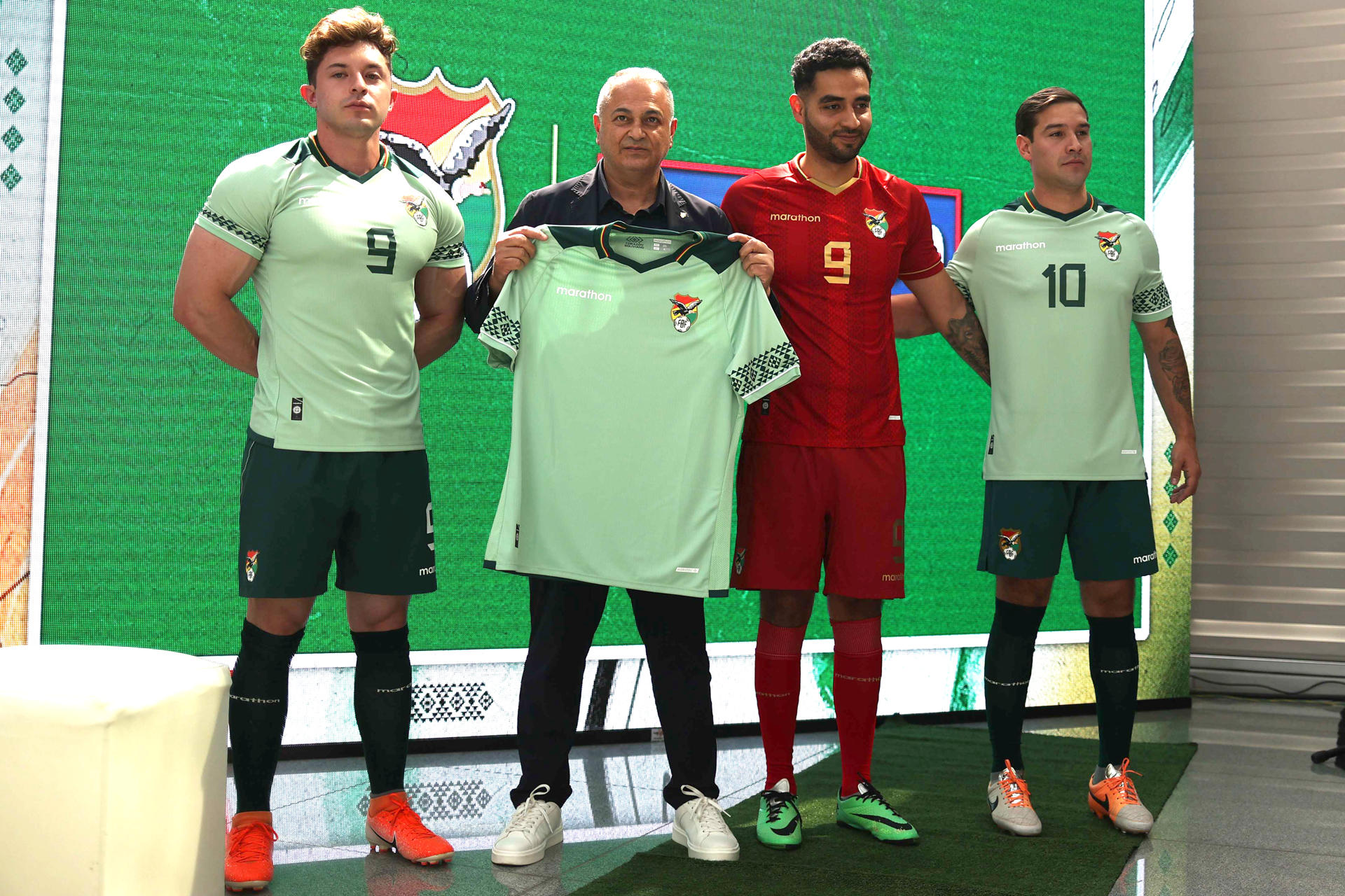 Bolivia cambia de piel y vestirá una camiseta verde claro en la Copa América 2024