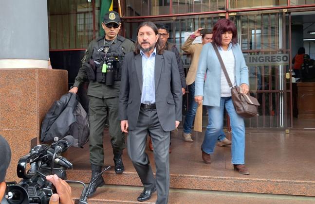 Marcel Rivas sale de la cárcel para cumplir detención domiciliaria