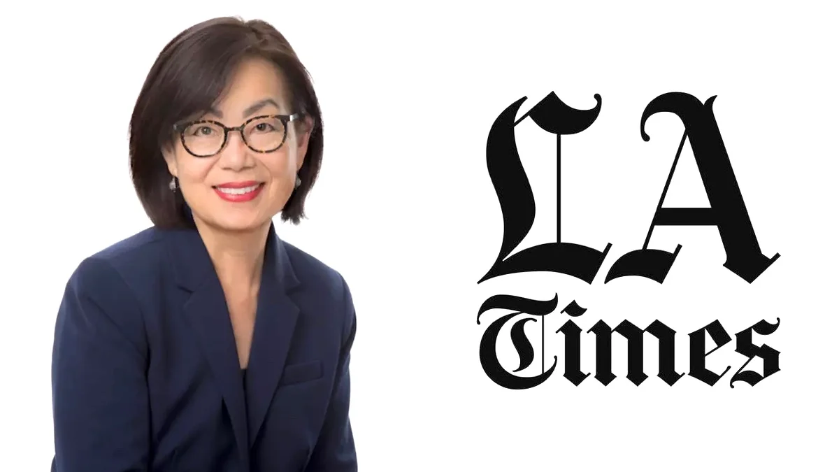 Una mujer toma el mando de Los Angeles Times en su peor momento