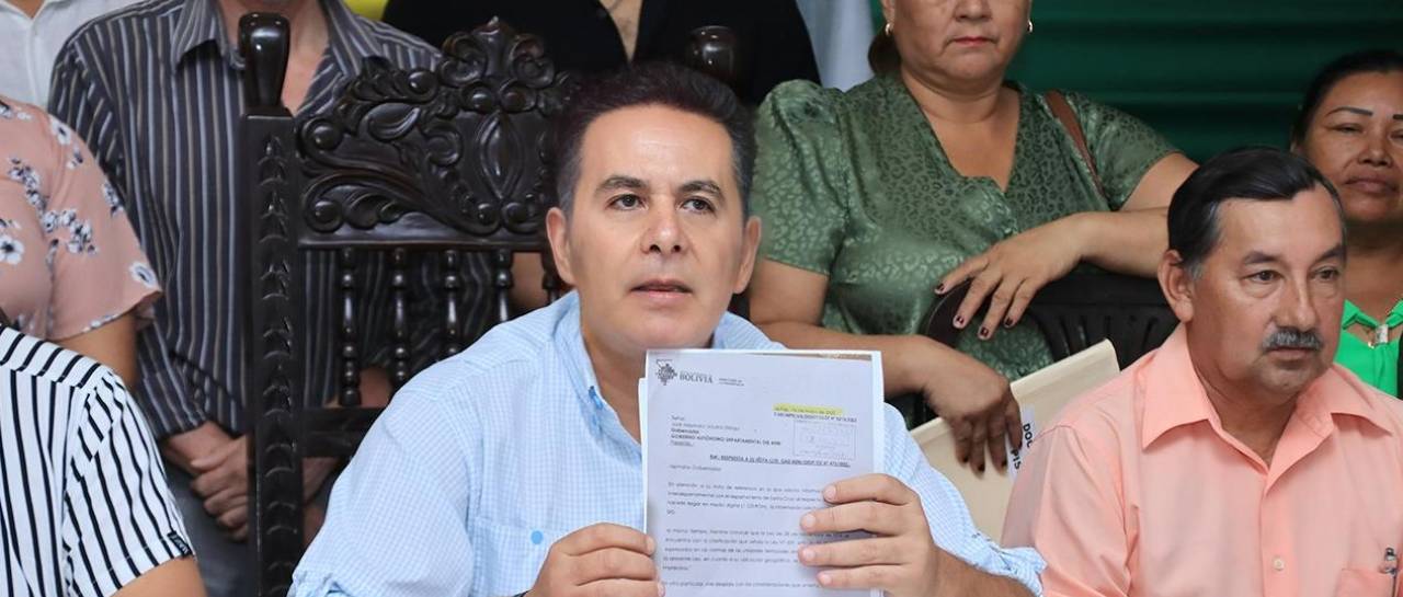 Gobernador de Beni da por cerrado el conflicto con Santa Cruz por Piso Firme