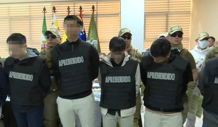 Extranjeros y bolivianos organizaron la banda de “ciberestafas” en 4 países desde Santa Cruz