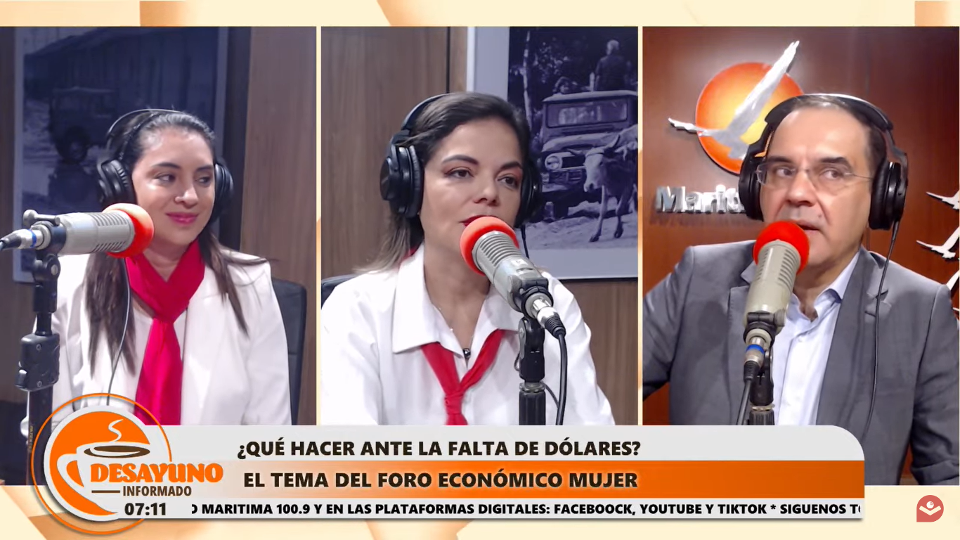 Mujeres empresarias: “Es una hipocresía tener dos tipos de cambio para el dólar”