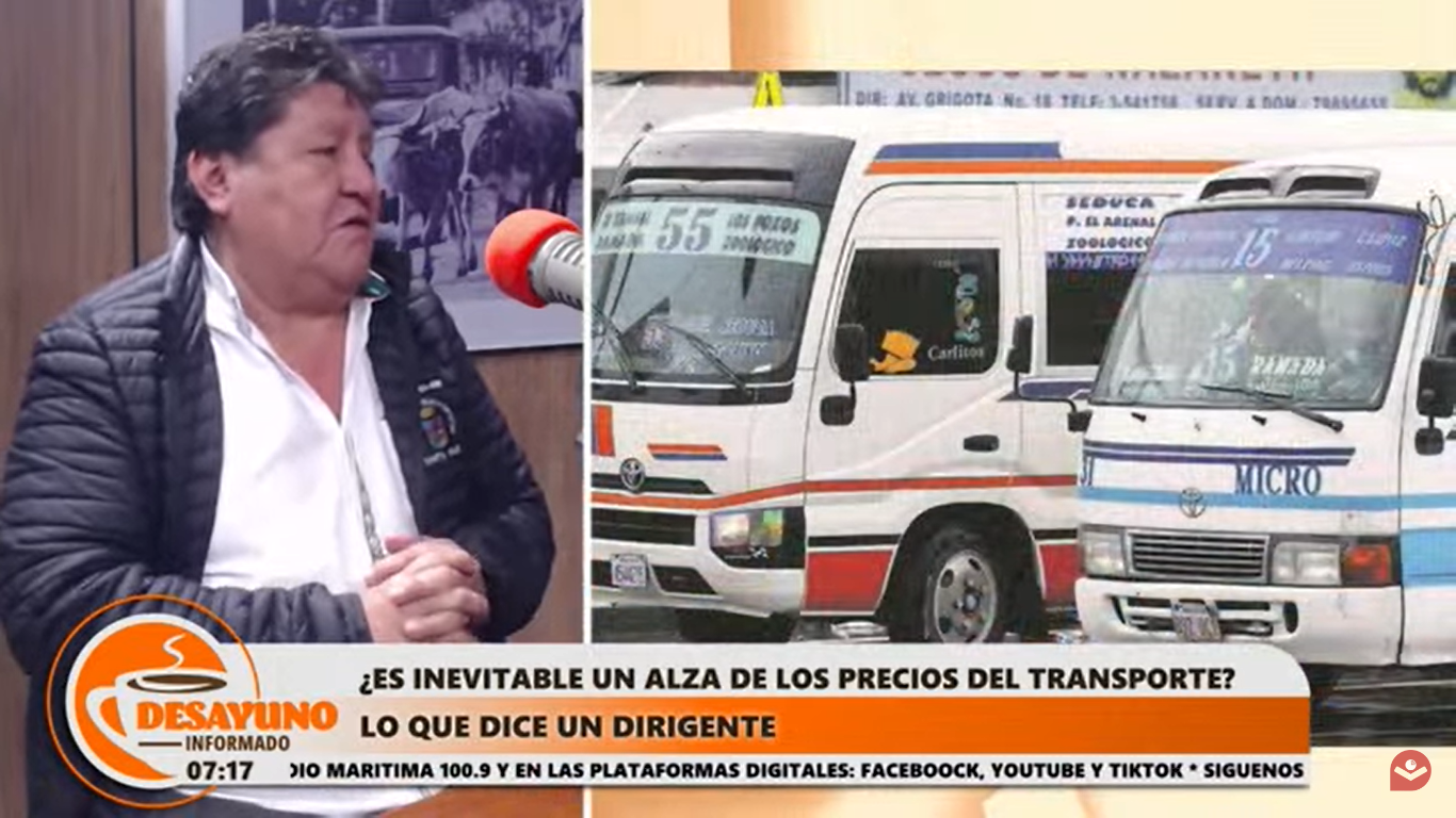 Nuevo dirigente del Transporte plantea liberalizar las importaciones para evitar un incremento del pasaje