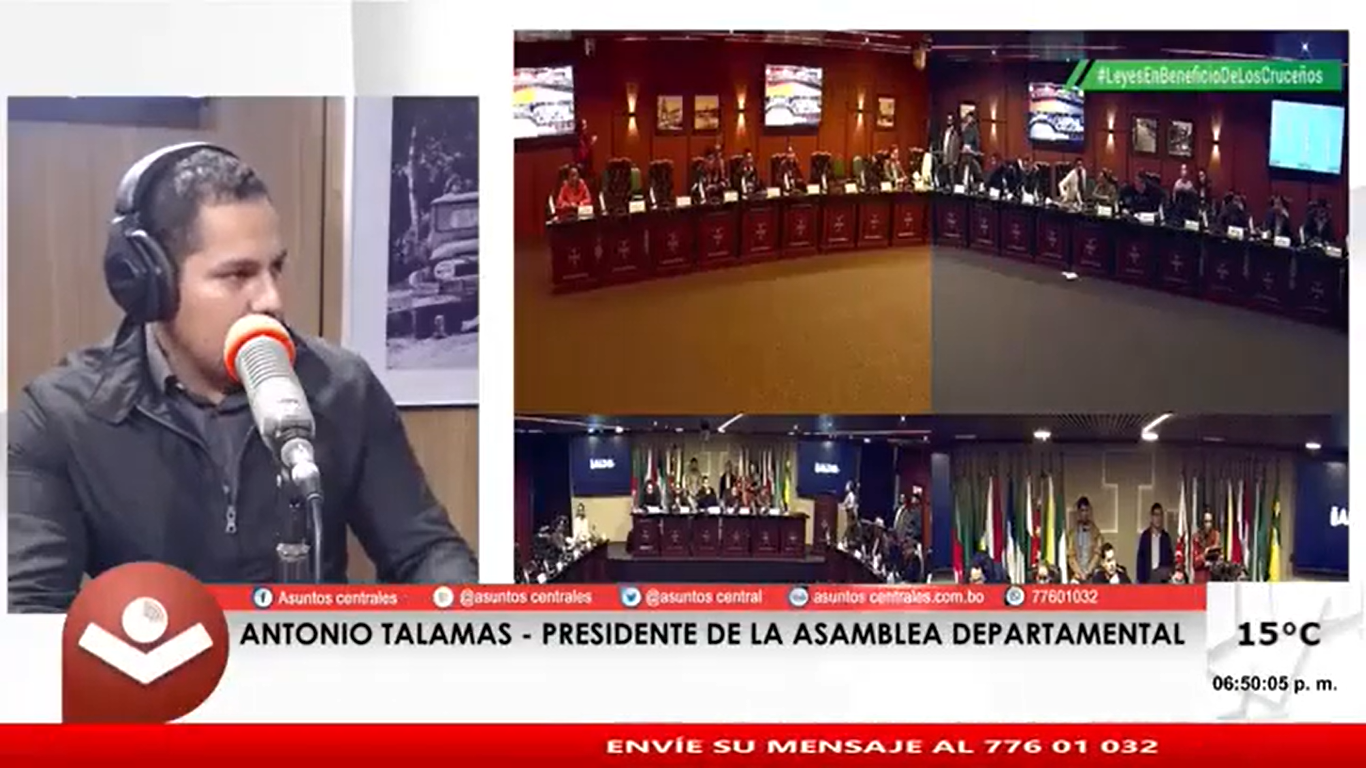 Talamás niega acuerdo con el MAS y anuncia el pago de 24 millones de bolivianos de la deuda flotante de la Gobernación