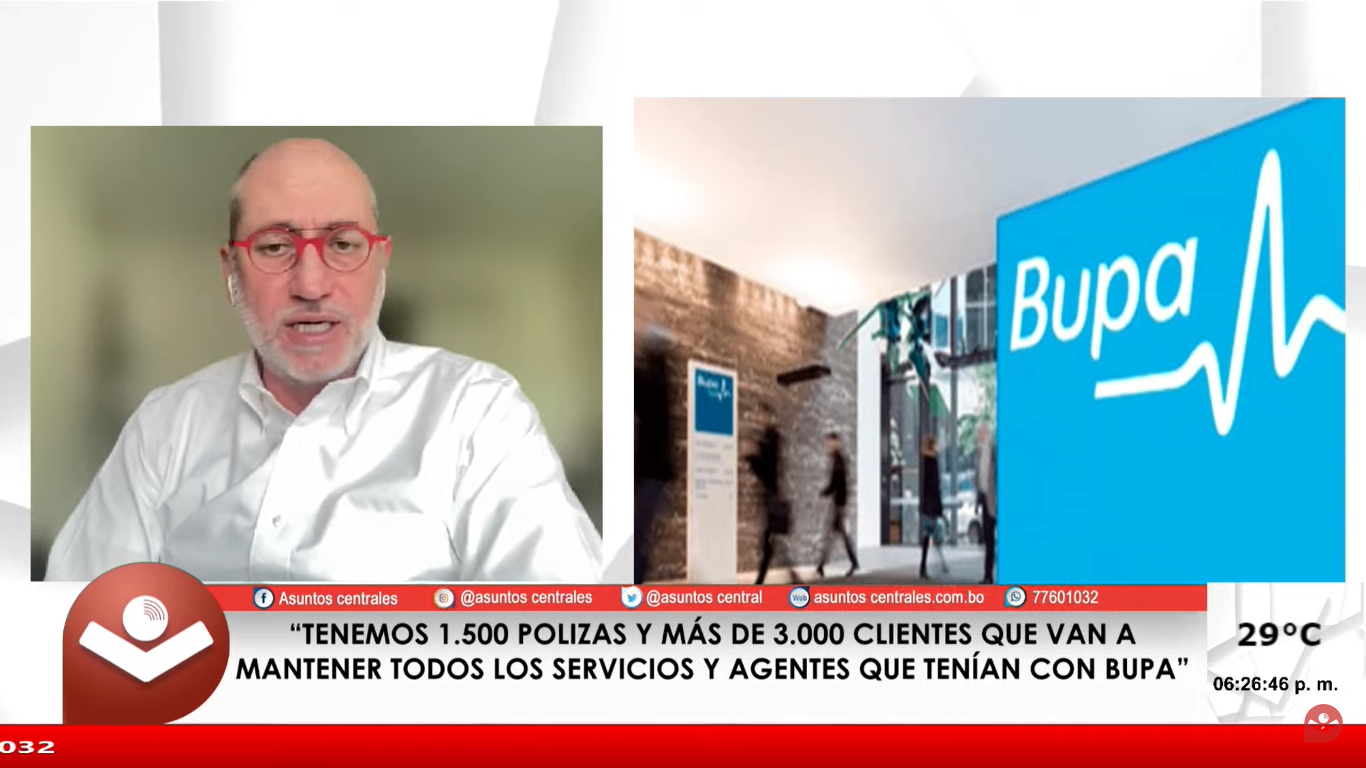 Bisa Seguros expande su participación en el mercado con la adquisición de Bupa Bolivia