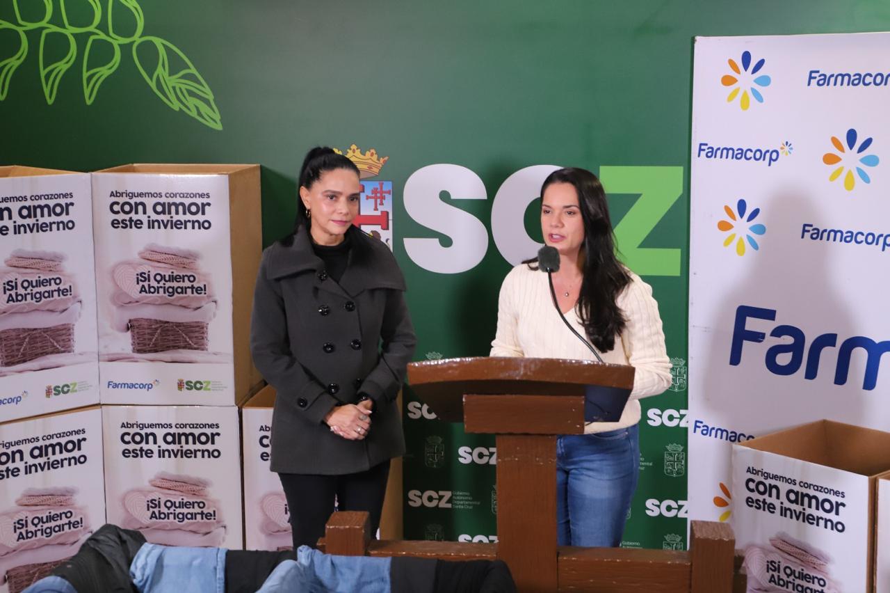 Gobernación y Farmacorp lanzan la campaña “Sí quiero abrigarte” para recolectar ropa de invierno en favor de los más necesitados