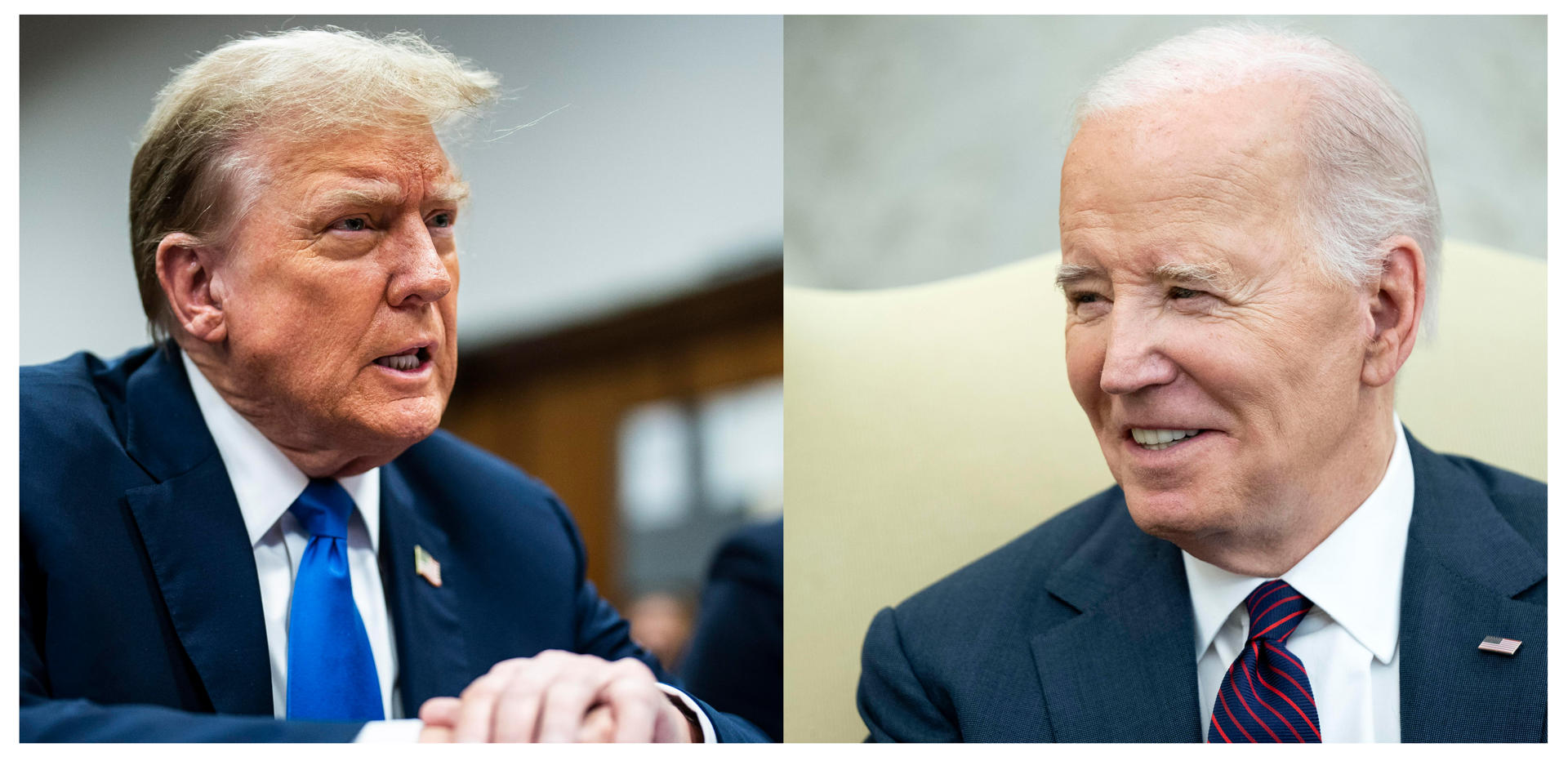 Joe Biden y Donald Trump acuerdan dos debates televisados: el 27 de junio y el 10 de septiembre