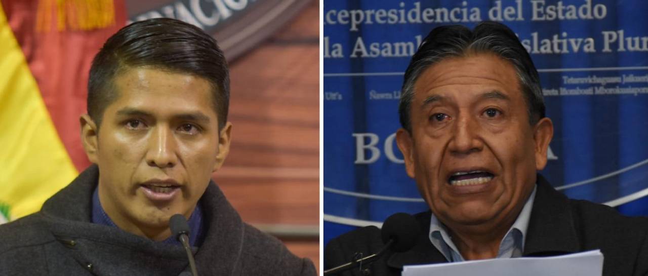 Choquehuanca descarta convocar a sesión por las judiciales y Andrónico le pregunta ‘¿cuál es el miedo?’