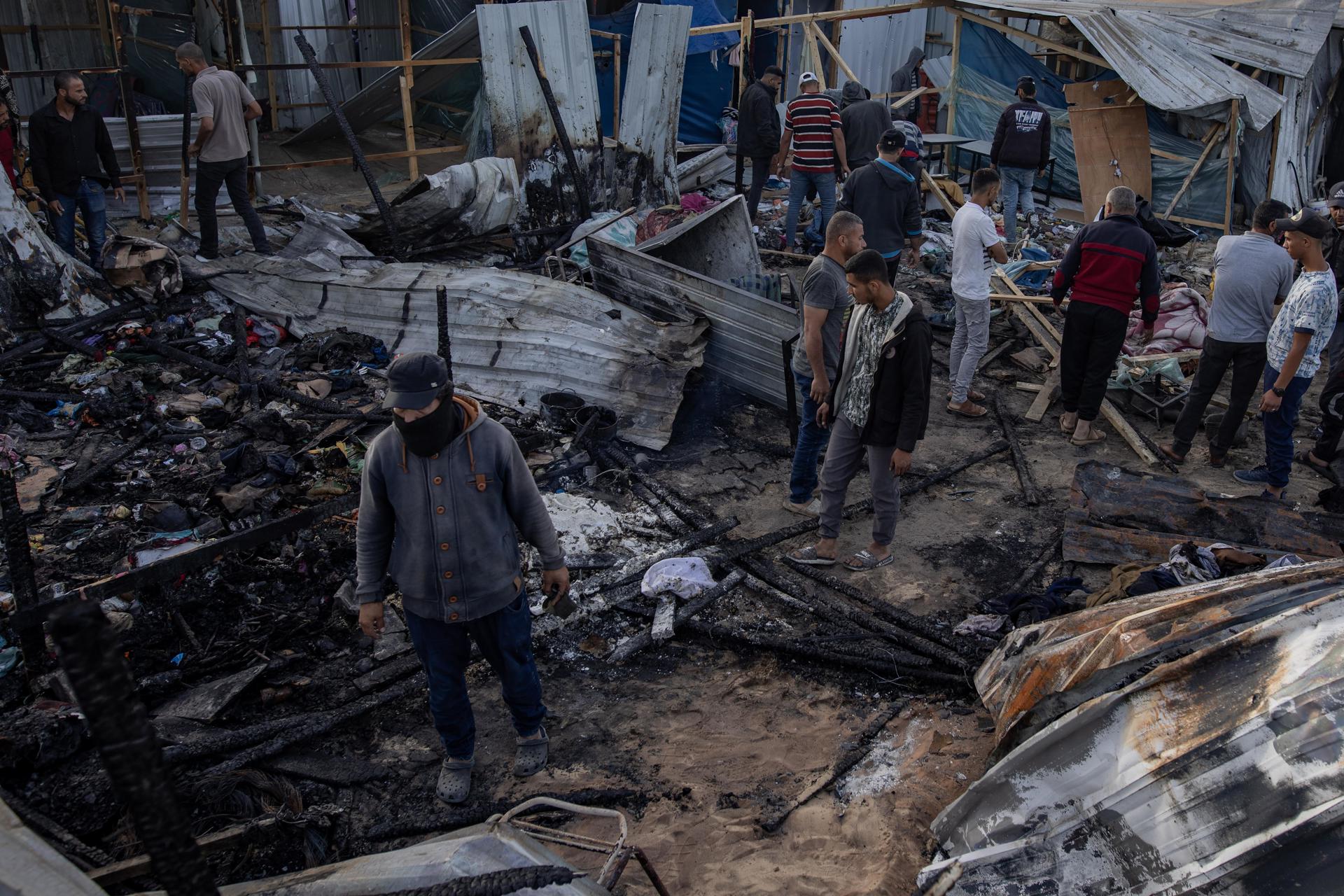 Más de cuarenta muertos en Gaza, incluido un niño, tras otra noche de bombardeos israelíes