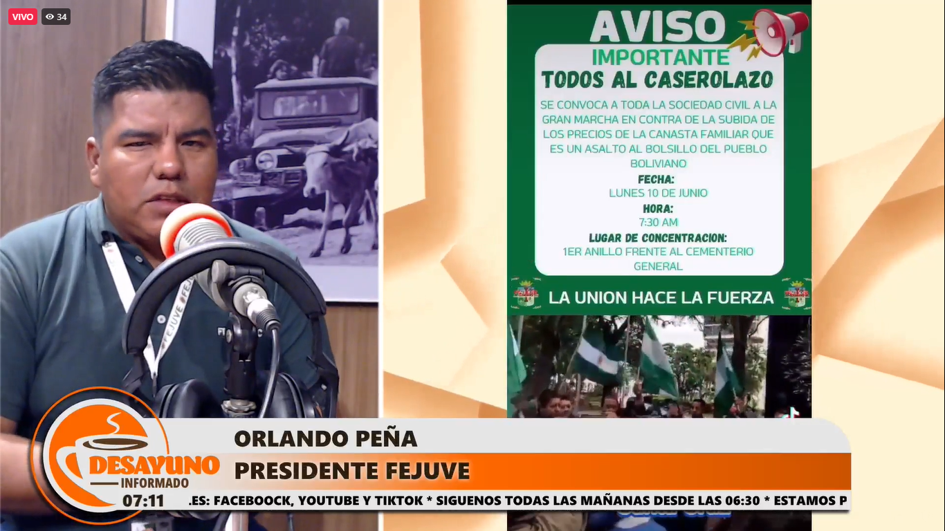 Cacerolazos: Juntas vecinales piden “mano dura” para frenar el aumento de los precios