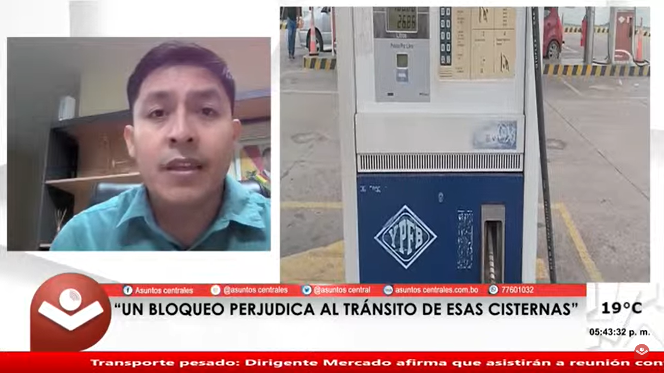 YPFB asegura que la provisión de combustible se ha normalizado