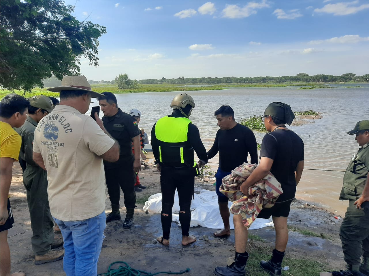 Dos jóvenes murieron hoy ahogados en la laguna Guapilo