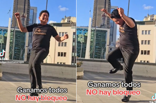 Ministro Montaño retira de Tik Tok su polémico video sobre el levantamiento del bloqueo