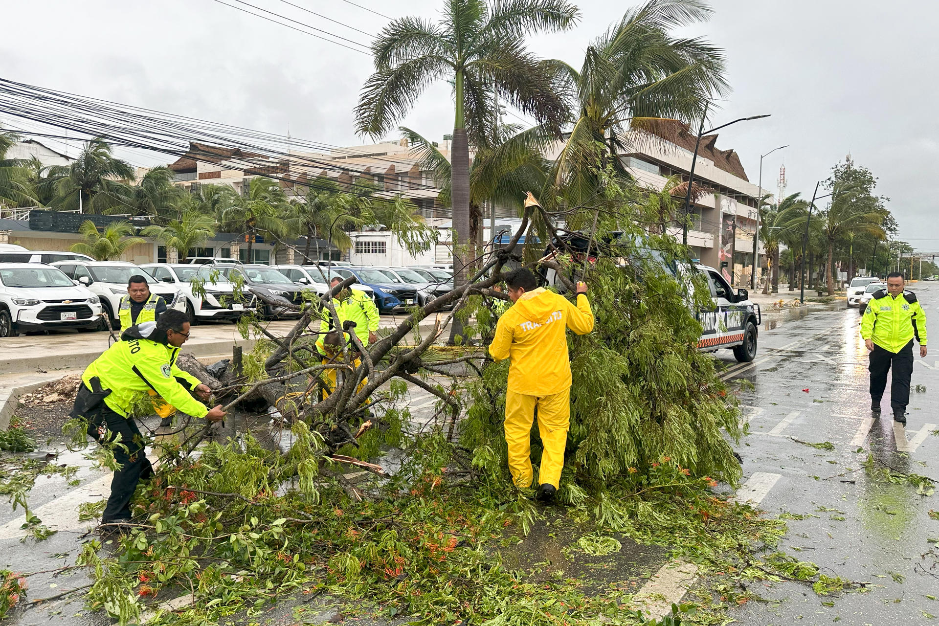 El ciclón Beryl deja lluvias “fuertes” en la frontera norte de México