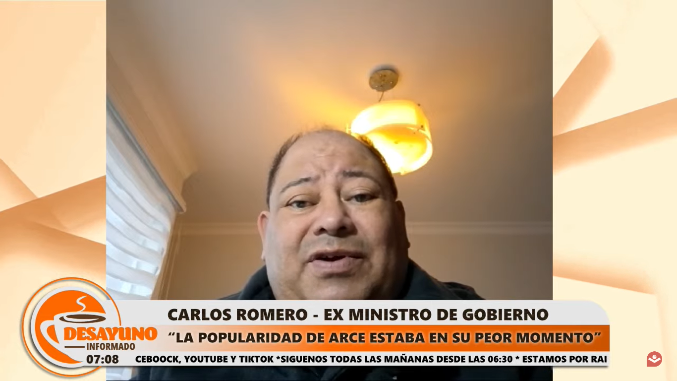 Carlos Romero: “El Gobierno impulsó a Zúñiga como actor político para atacar a Evo”