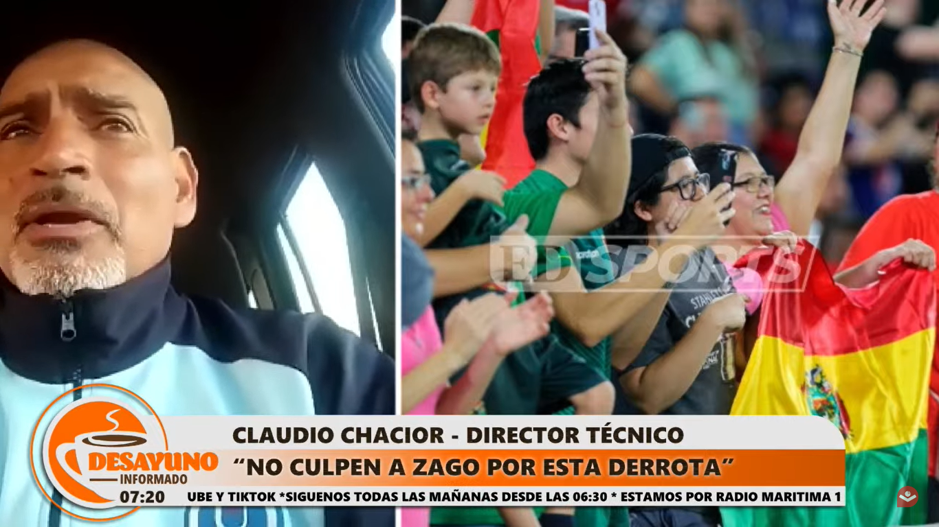 Claudio Chacior: “No culpemos a Zago, hay que entrenar mejor a las nuevas generaciones”