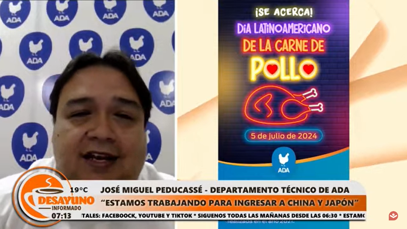 Consumo per cápita de carne de pollo sube a 46 kilos por año