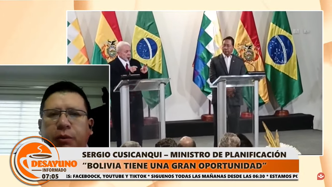 Gobierno espera que Bolivia sea el “país bisagra” entre el Atlántico y el Pacífico