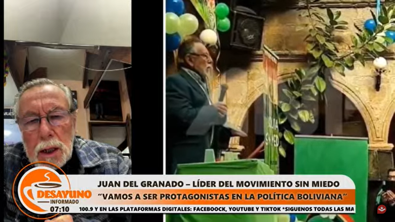 Del Granado plantea una alternativa no liberal para enfrentar al MAS en 2025