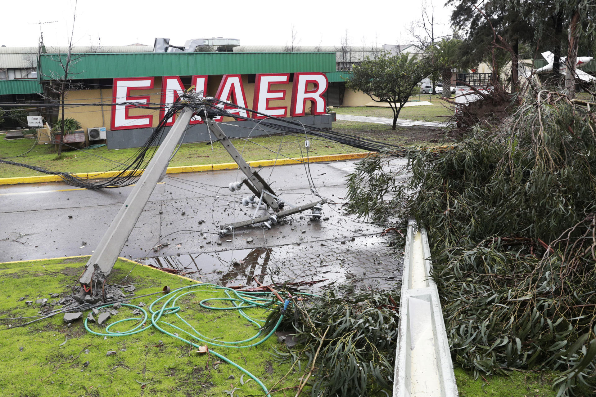 Lluvias en Chile dejan más de un millon de hogares sin electricidad en las últimas horas