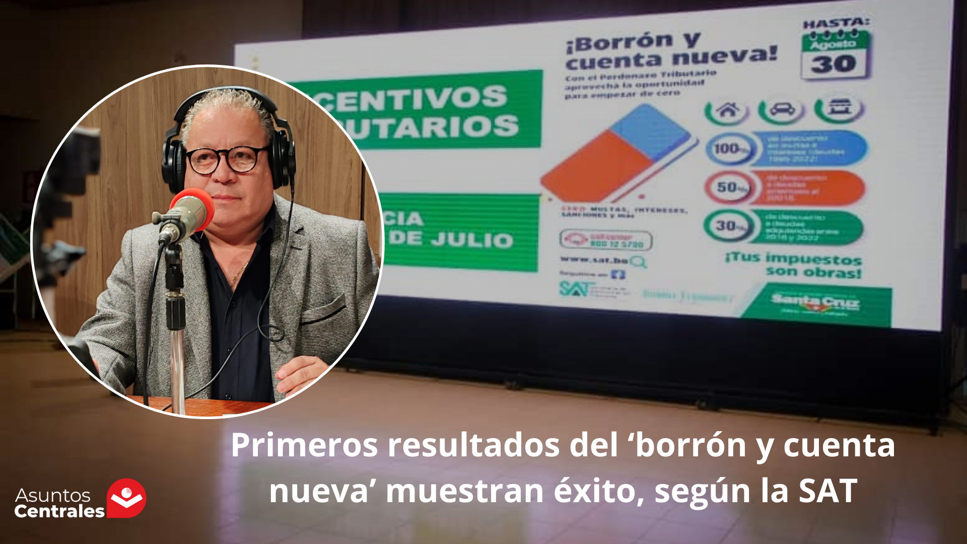 Secretaría de Administración Tributaria anuncia resultados positivos del ‘perdonazo’ y advierte sobre próximas acciones coactivas