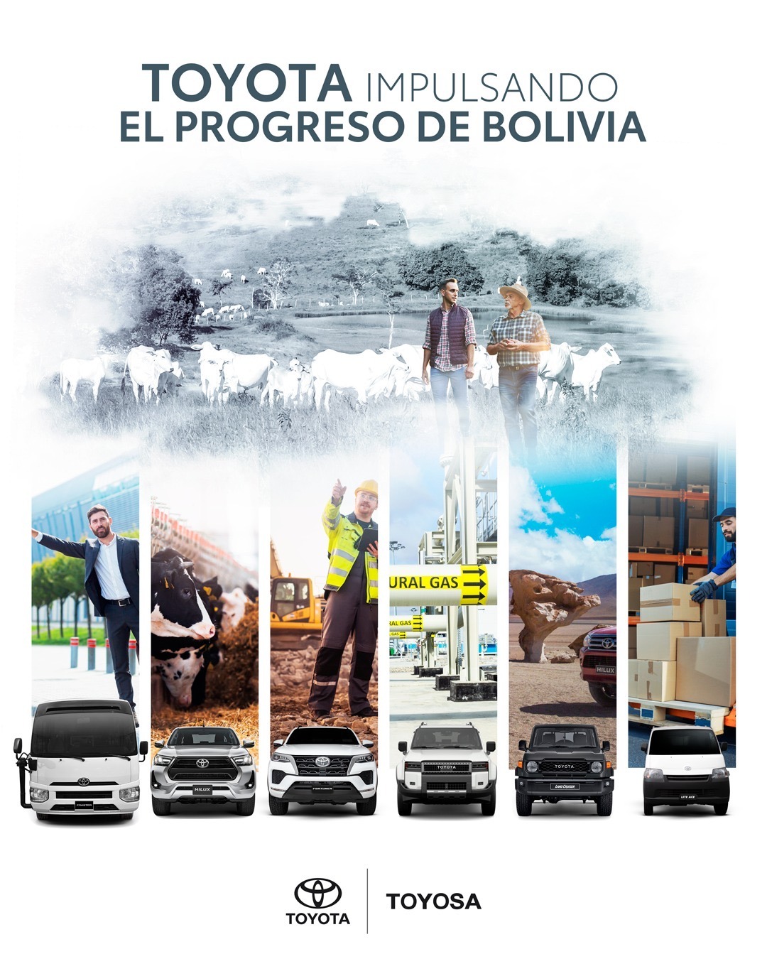 Toyota, socio de Bolivia en el trabajo y tecnología eficiente