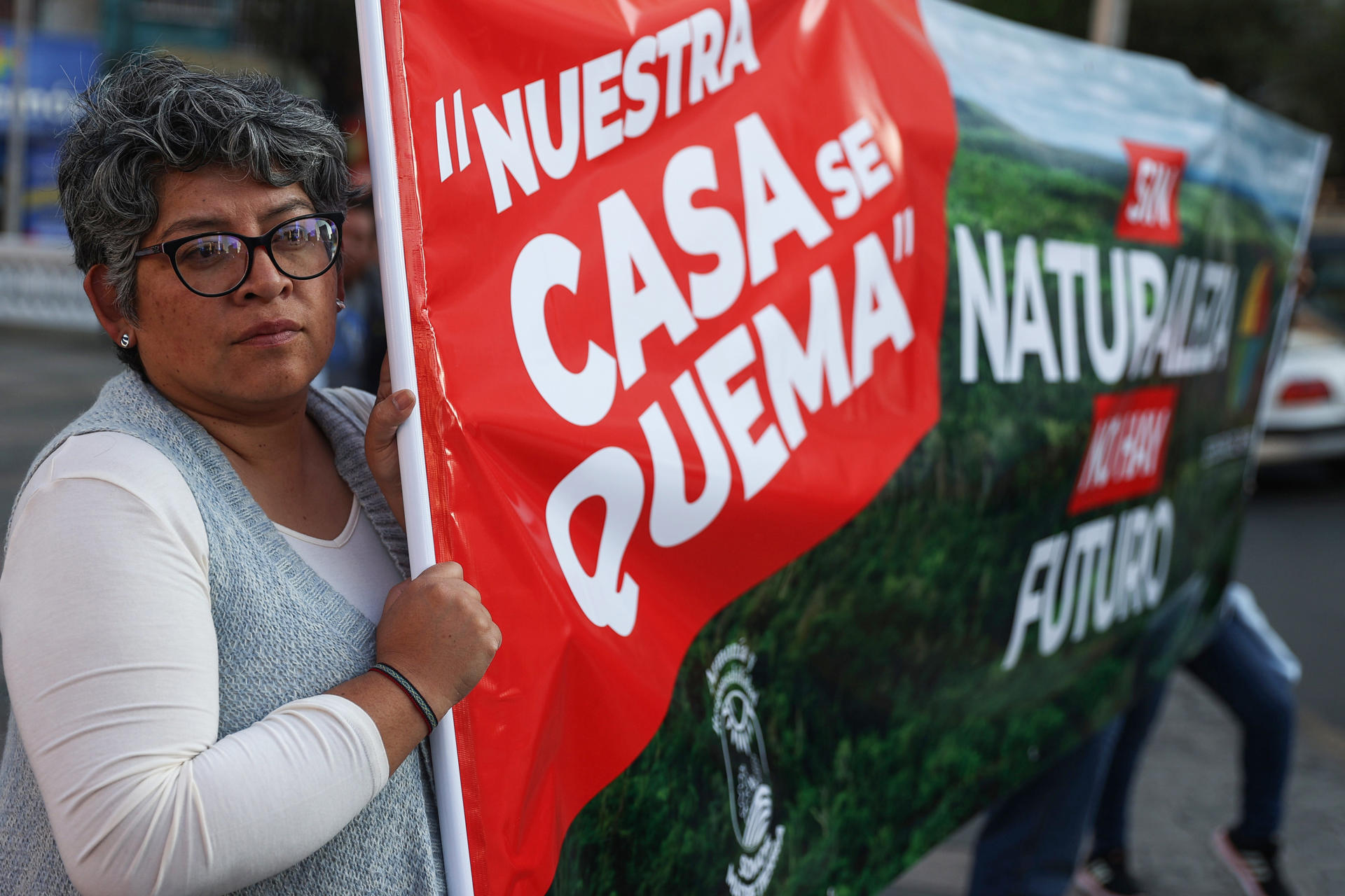 “Nuestra casa se quema”, claman en Bolivia ante los incontrolables incendios forestales