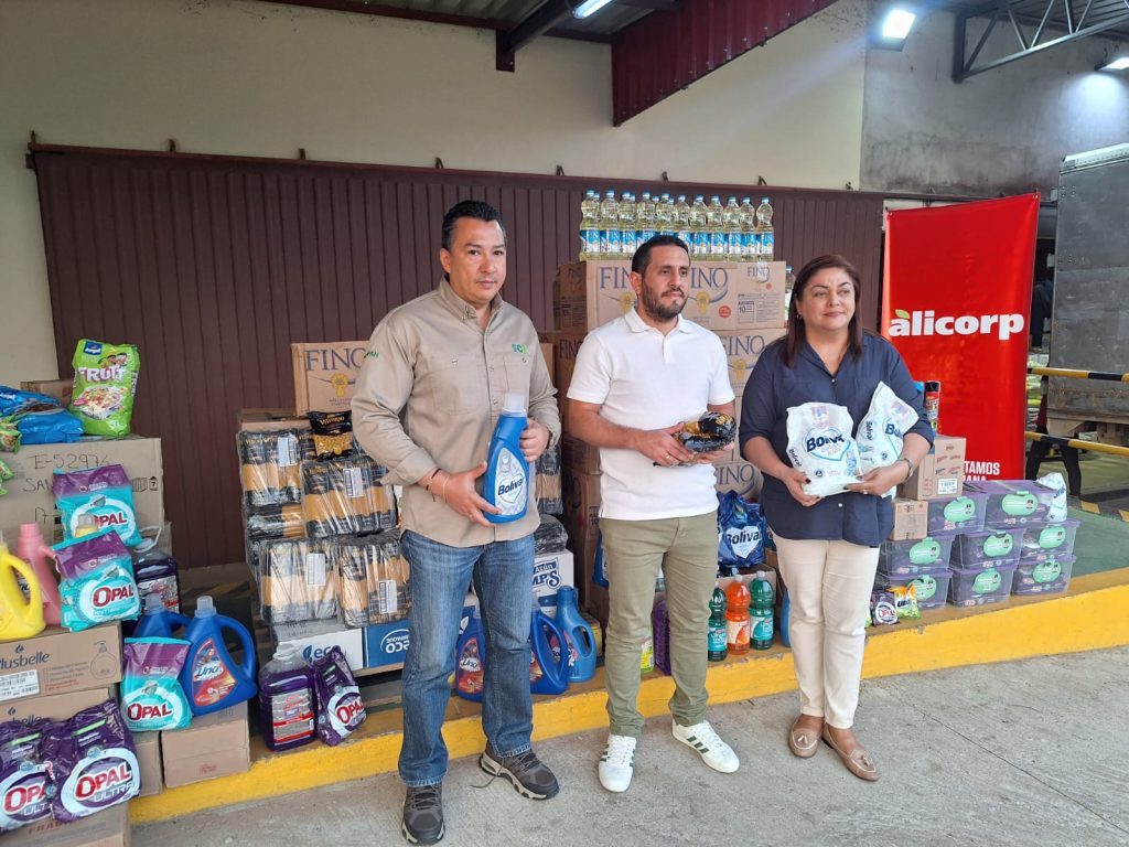 Más de 5 mil productos son entregados por Alicorp a comunidades afectadas por incendios forestales