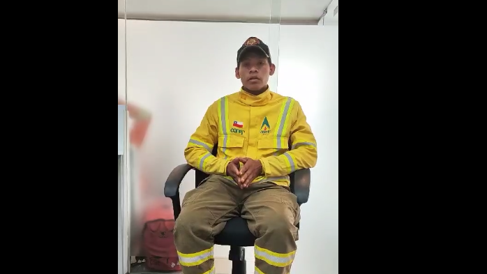 Bombero de 19 años sufre inflamación en el corazón tras combatir incendios en Concepción