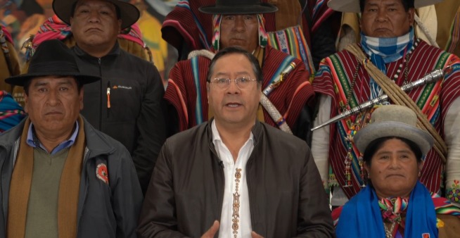 Luis Arce amenaza a Evo Morales: “No permitiré que pongan en riesgo la vida del pueblo; ven aquí y resolvamos el problema de no querer ser tu títere”