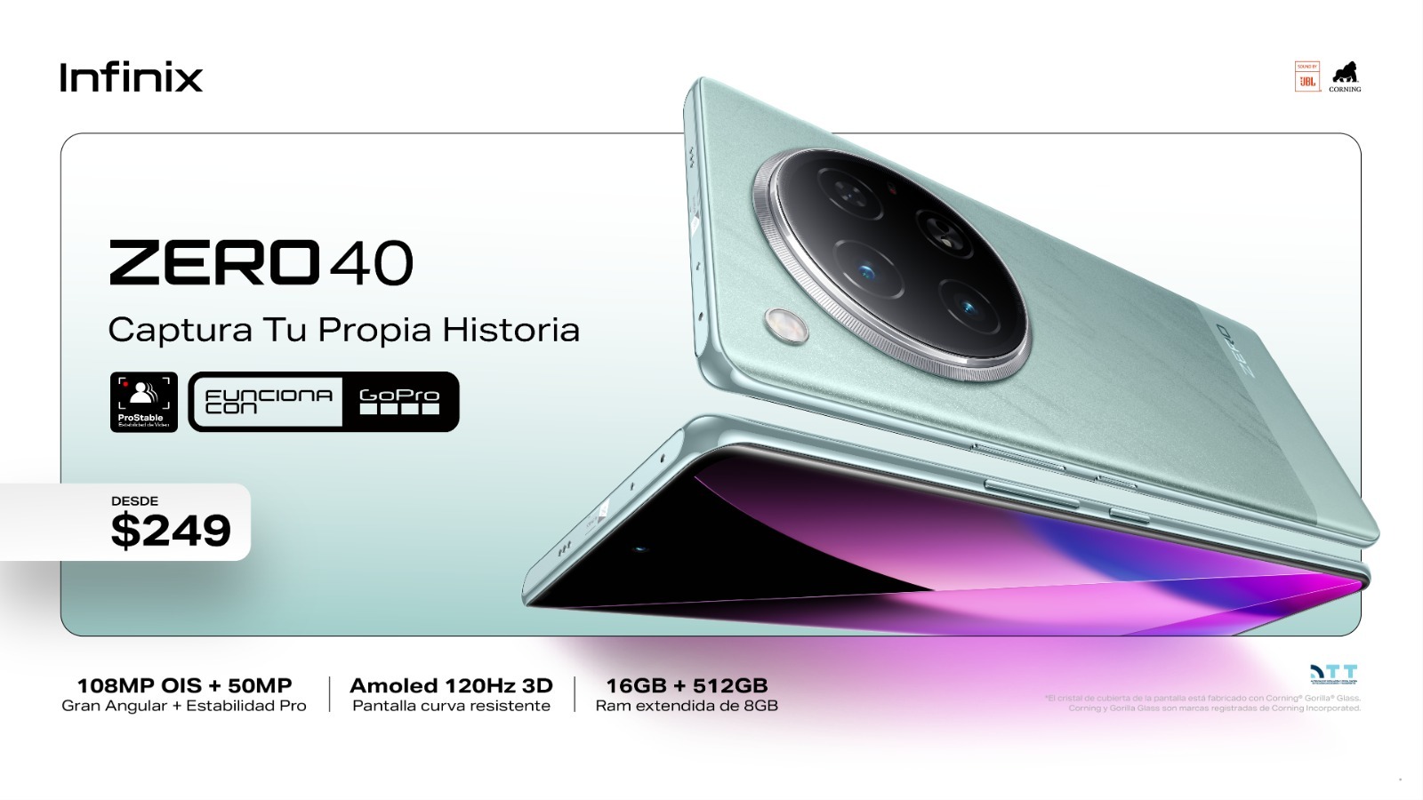 Infinix anuncia la llegada de la serie Zero 40 a Bolivia