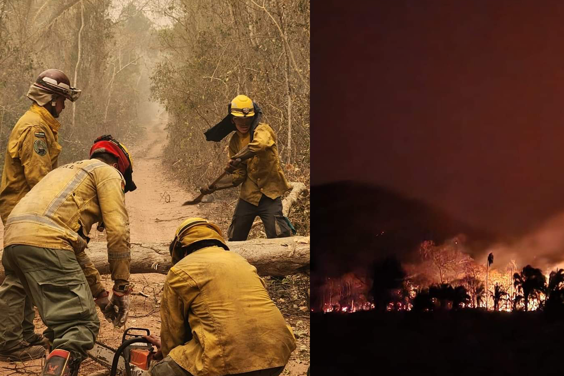 Misión cumplida: Bomberos voluntarios finalizan operaciones en San Javier