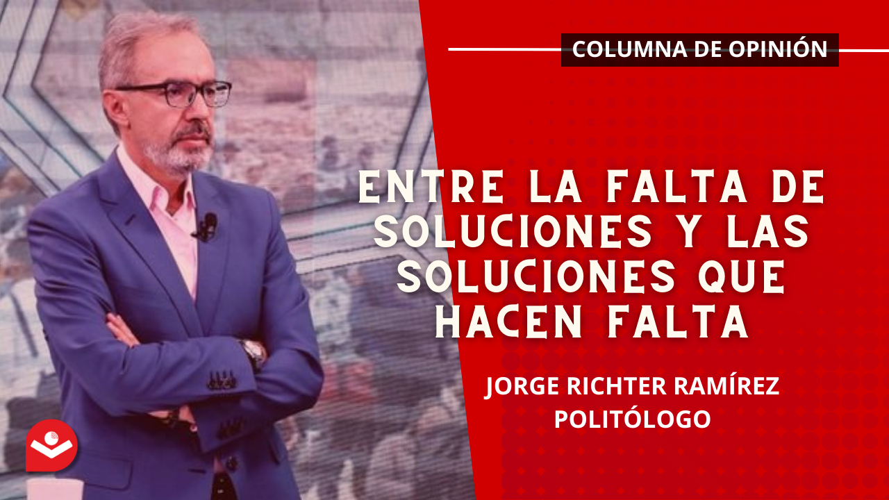 Entre la falta de soluciones y las soluciones que hacen falta