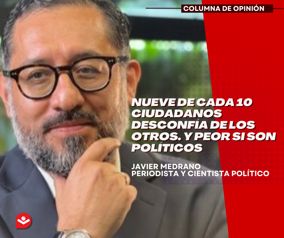 Nueve de cada 10 ciudadanos desconfía de los otros. Y peor si son políticos