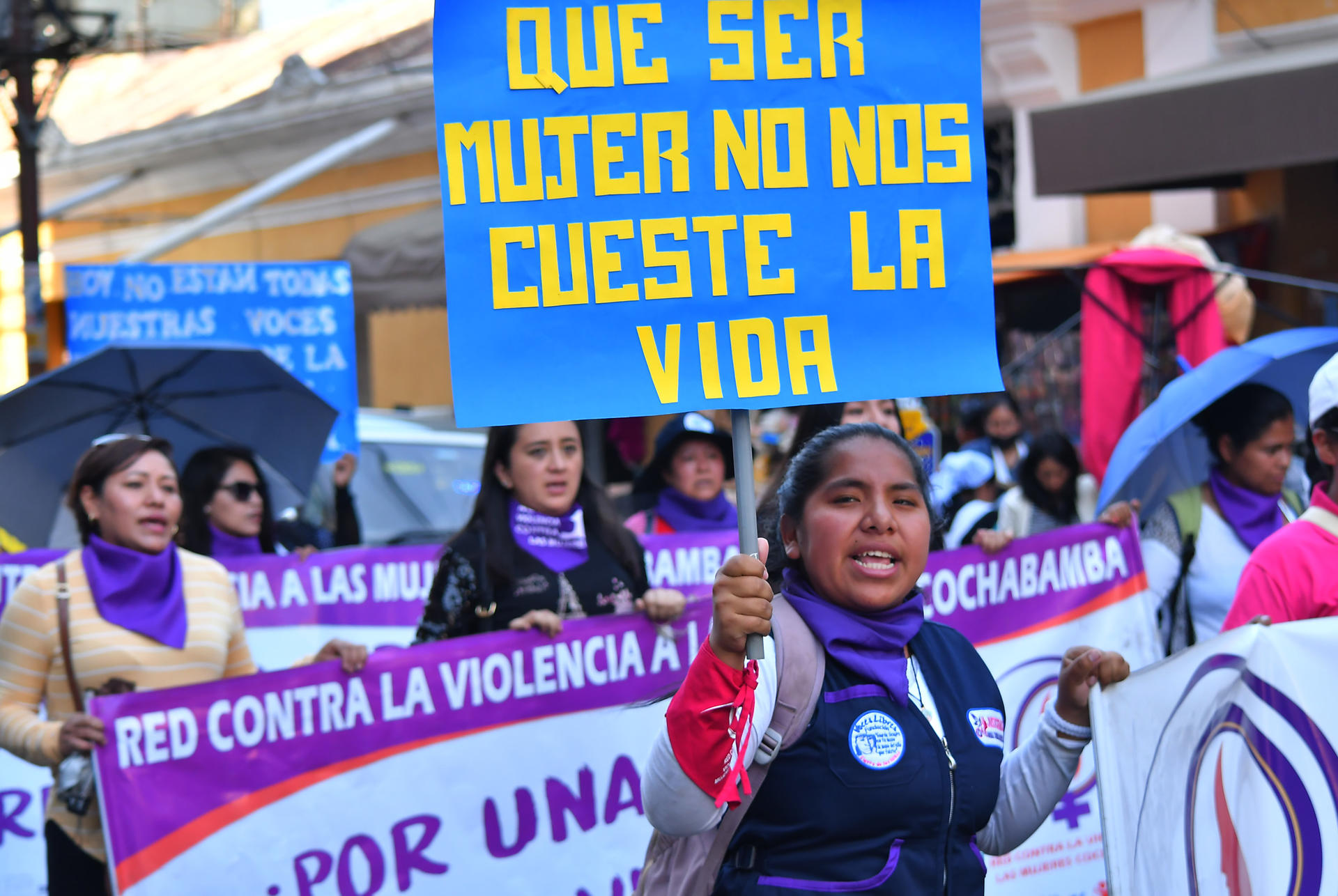 Fiscalía de Bolivia reporta 69 feminicidios este año y que 22 casos ya tienen sentencia