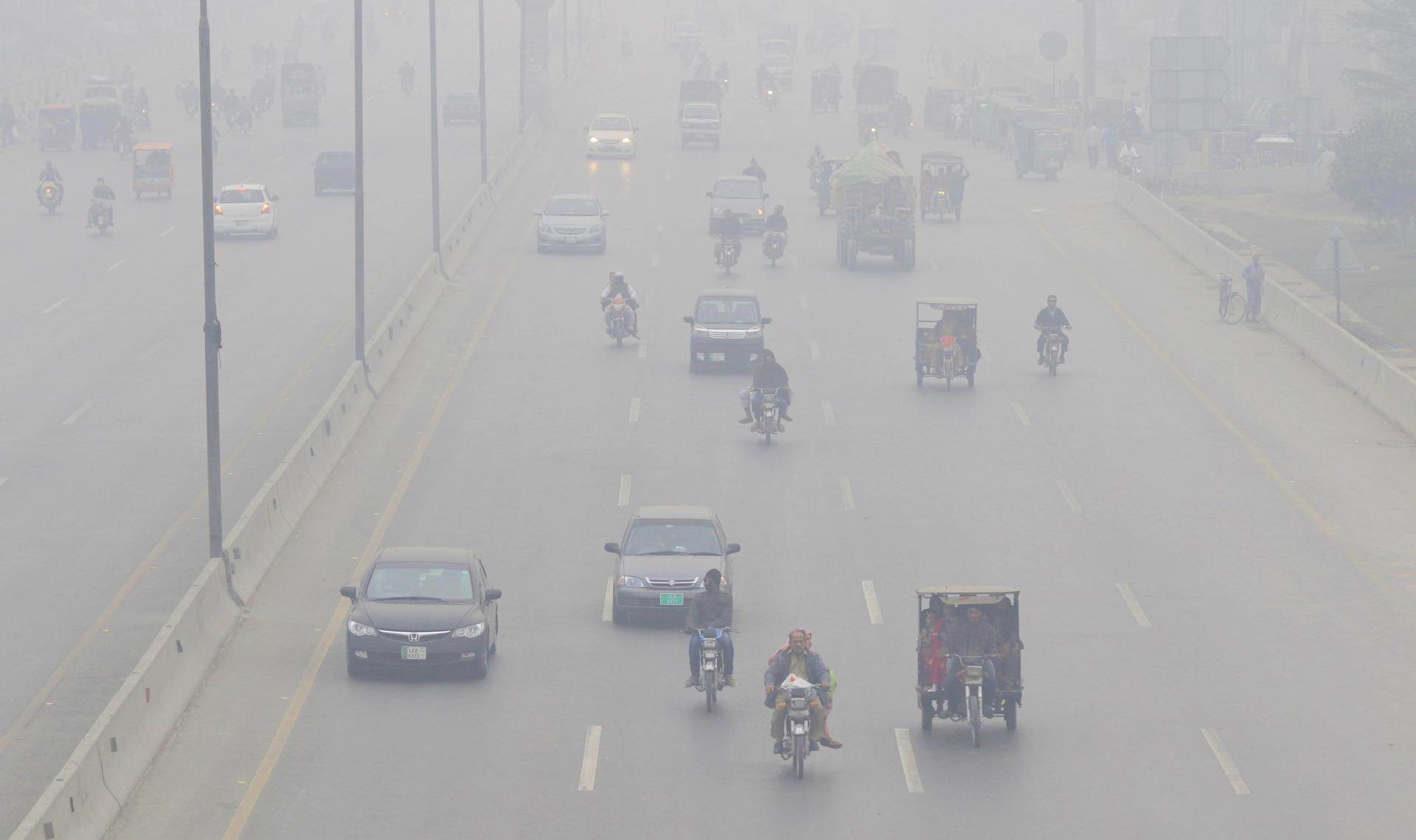 La ciudad paquistaní de Lahore marca nuevo récord como la ciudad más contaminada del mundo