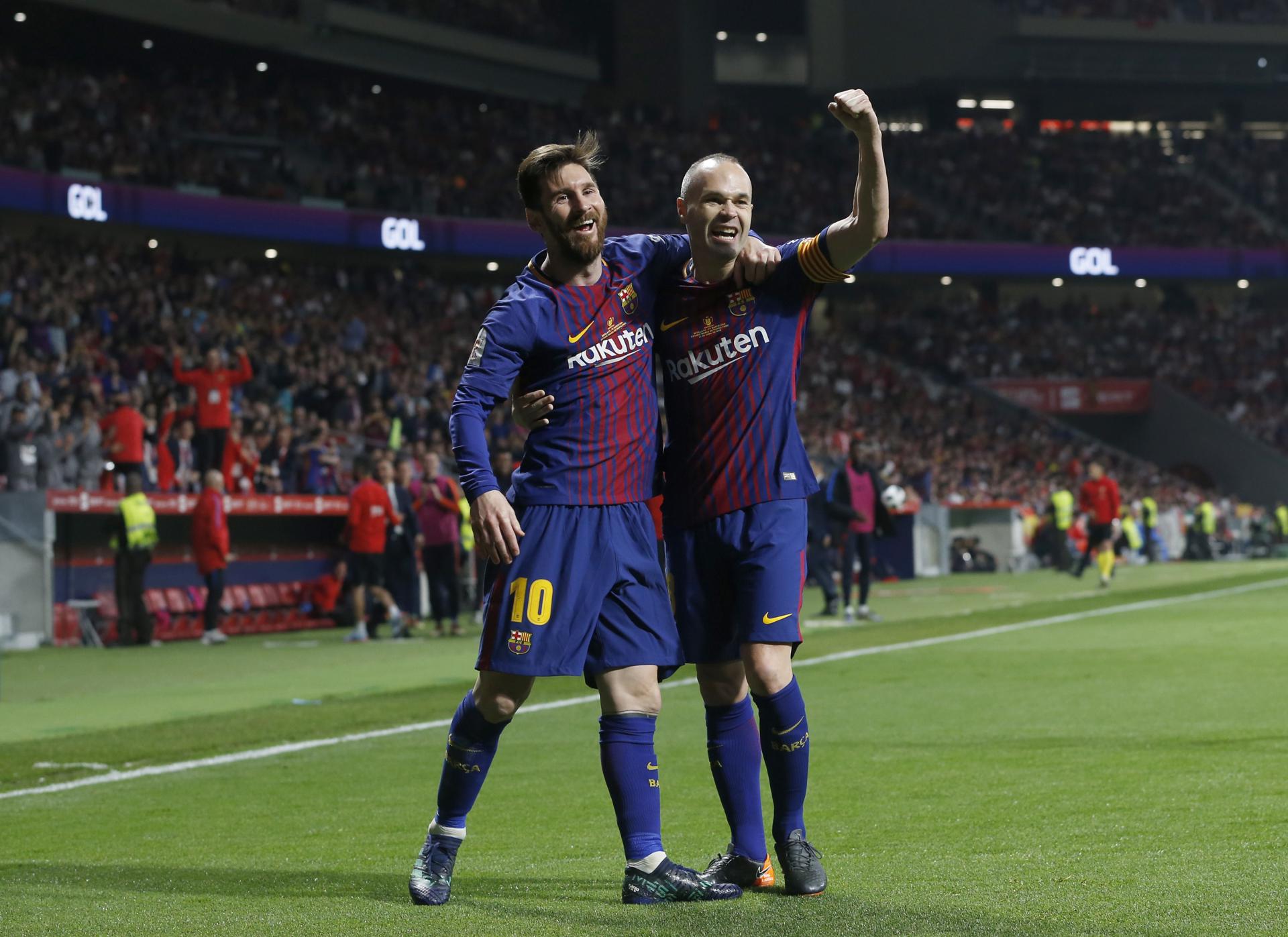 Messi se despide de Iniesta: “La pelota te va a extrañar y nosotros también”